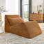 Chaise longue en chenille moderne sans assemblage-1545969148