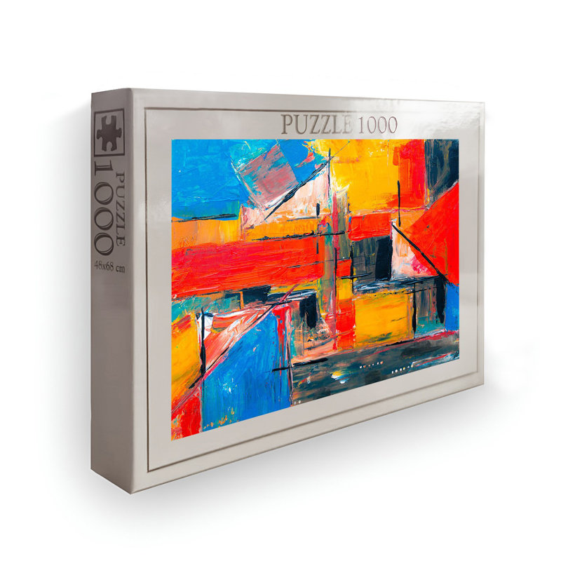 1000-Piece Jigsaw Puzzle, 26.8 x 18.9 inches | High-Quality 100% Cardboard, Vibrant Design | Perfect for Family Fun, Stress Relief & Educational Play | Gift for Adults & Kids | Box Size: 13.2 x 9.1 x 2.0 inches