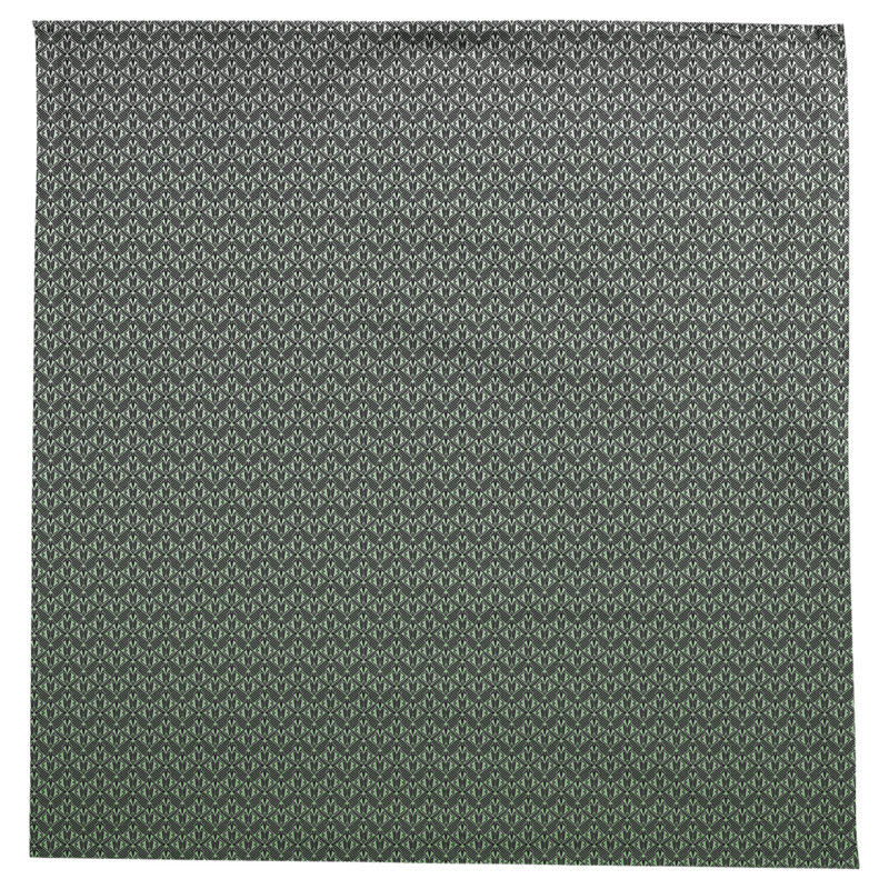Nappe art déco Leffel, Dégradé vert