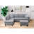 Light Gray Linen Blend