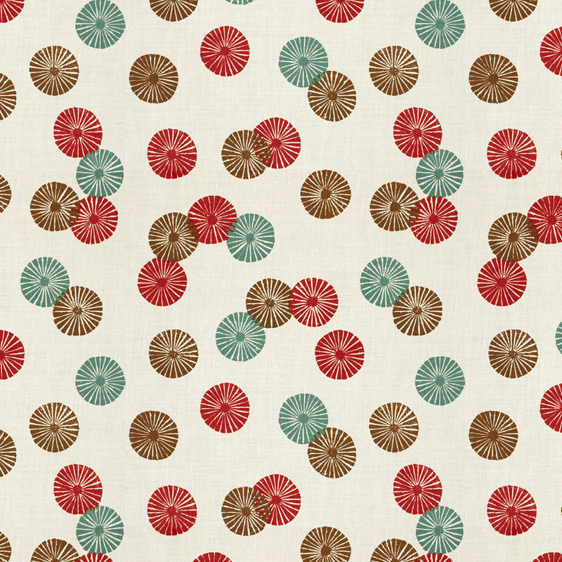 Kasa Fabric, Indian Red