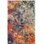 Tapis bleu / orange Hertzler Southwestern-249646551
