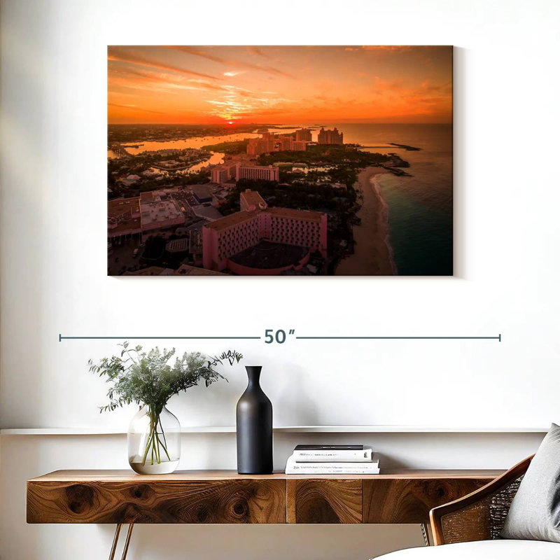 Gillard Bahamas Resorts At Sunset, 26'' H x 39'' W