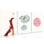 3 Piece Wrapped Canvas Wall Art