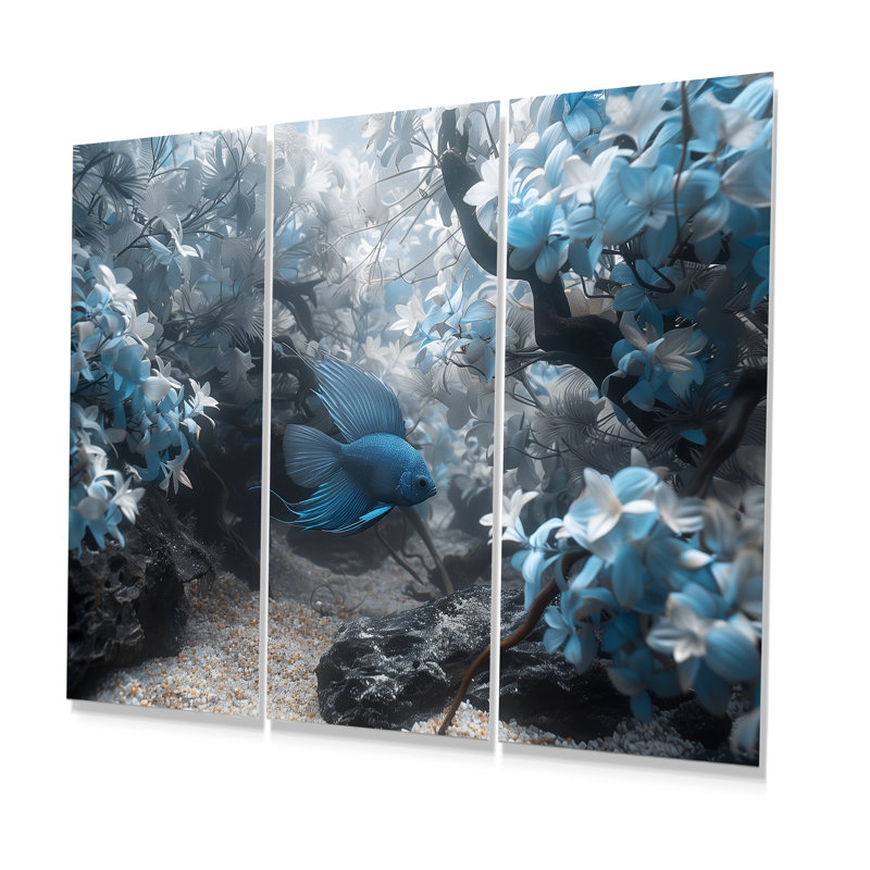 Ensemble de salon Sartell - Aquariums, Sans cadre, H 40 po x l 60 po