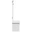 Hallway Cabinet With Hooks BODO 50X40x157 Cm-1649788460