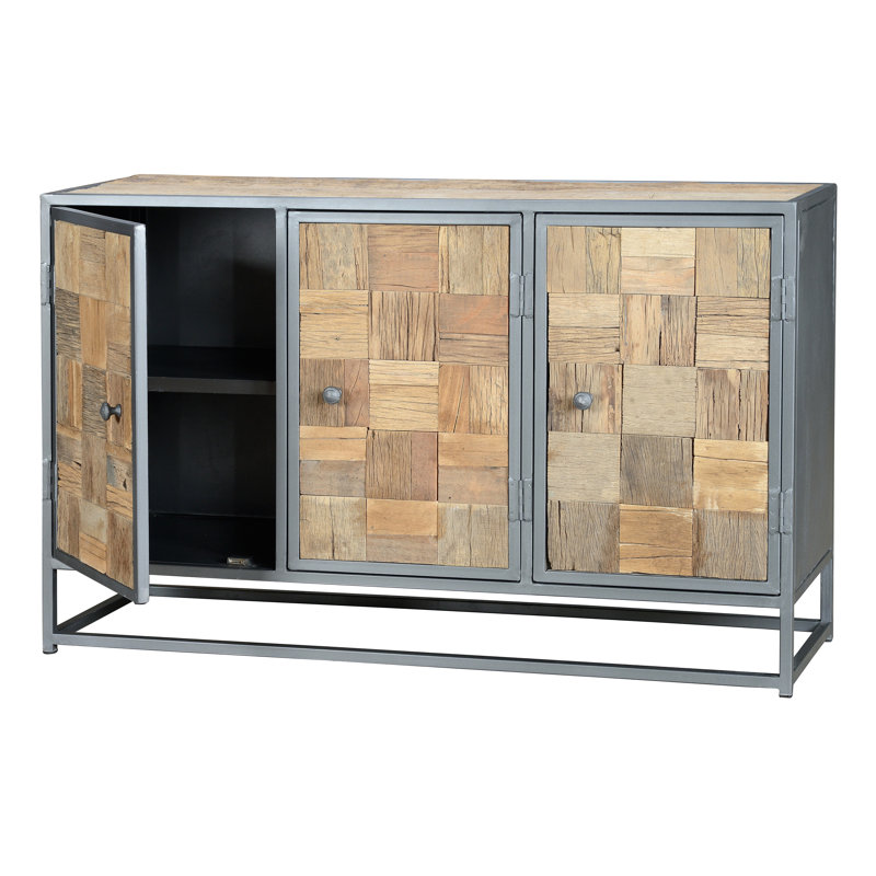 Boddie 130cm Solid Wood Sideboard