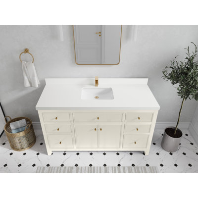 Sonoma X P 22 po De salle de bain simple en albâtre Quartz