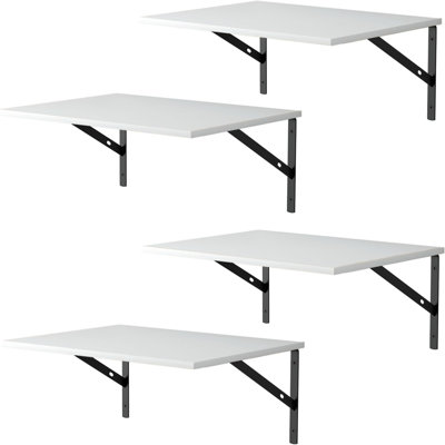 12" Deep Floating Shelves Set Of 4