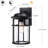 Schlesinger 1-Light Metal Wall Light With Dusk to Dawn-1088767005