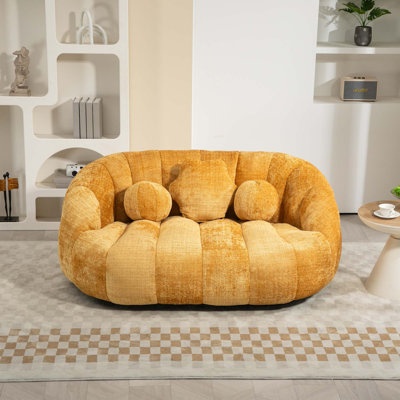 Fauteuil à billes Fauteuil à billes Fauteuil à billes Fauteuil à billes à dossier haut et confortable pour adultes et enfants, intérieur et extérieur