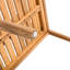 4 chaises de patio en bois d'apparence grise pour l'extérieur