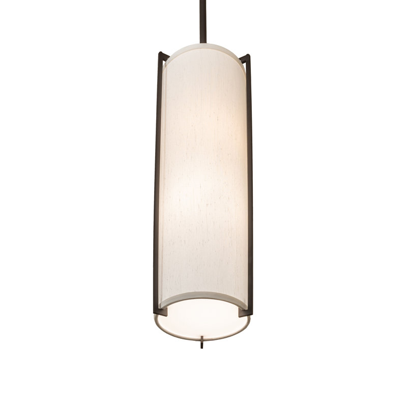7" Wide Cilindro Structure Mini Pendant