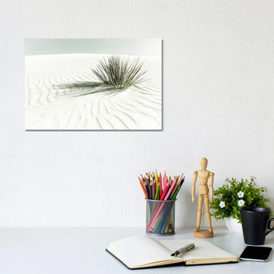 White Sands Dune | Vintage by Melanie Viola - Wrapped Canvas Print