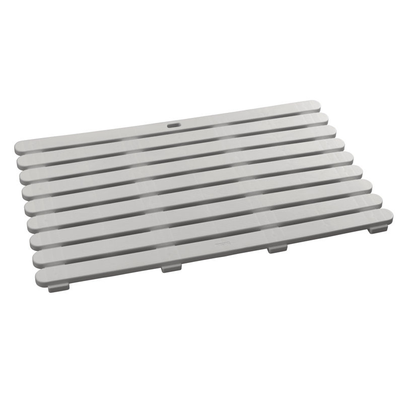 Shadena Polypropylene Plastic Non-Slip Bath Mat