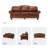 Damore 81'' Wide Genuine Leather Sofa-70585319