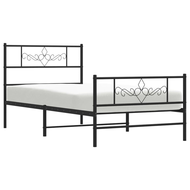 Steel Bed Frame, European Single (90 x 200 cm)