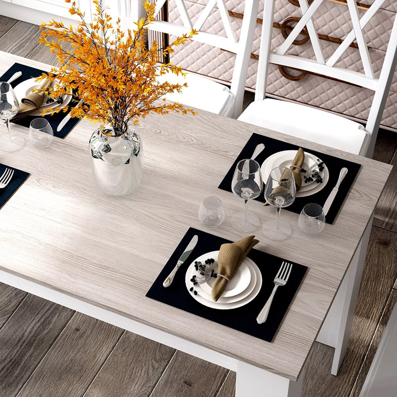 Keesler Dining Table, Light Gray