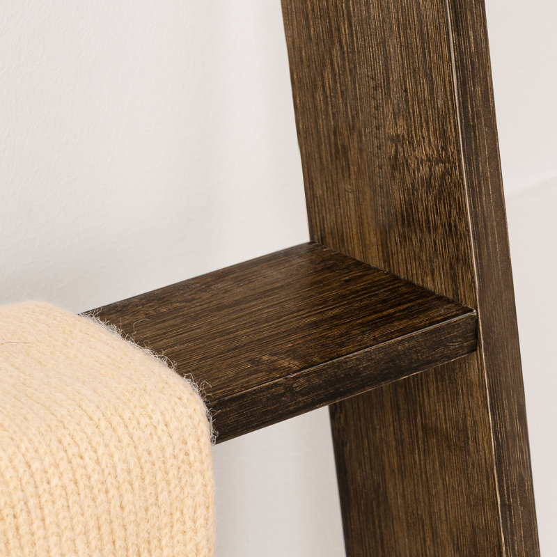 Échelle de couverture en bois 58,3 po
