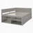 Modern Daybed with Drawers and Shelves-724761202-724761214