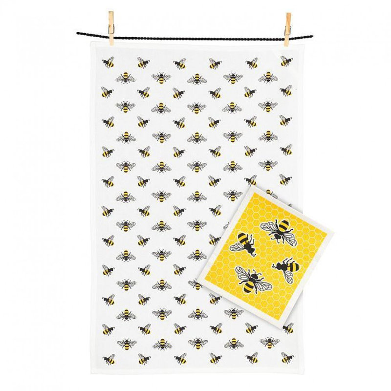 Bees & Kitchen Towel Set