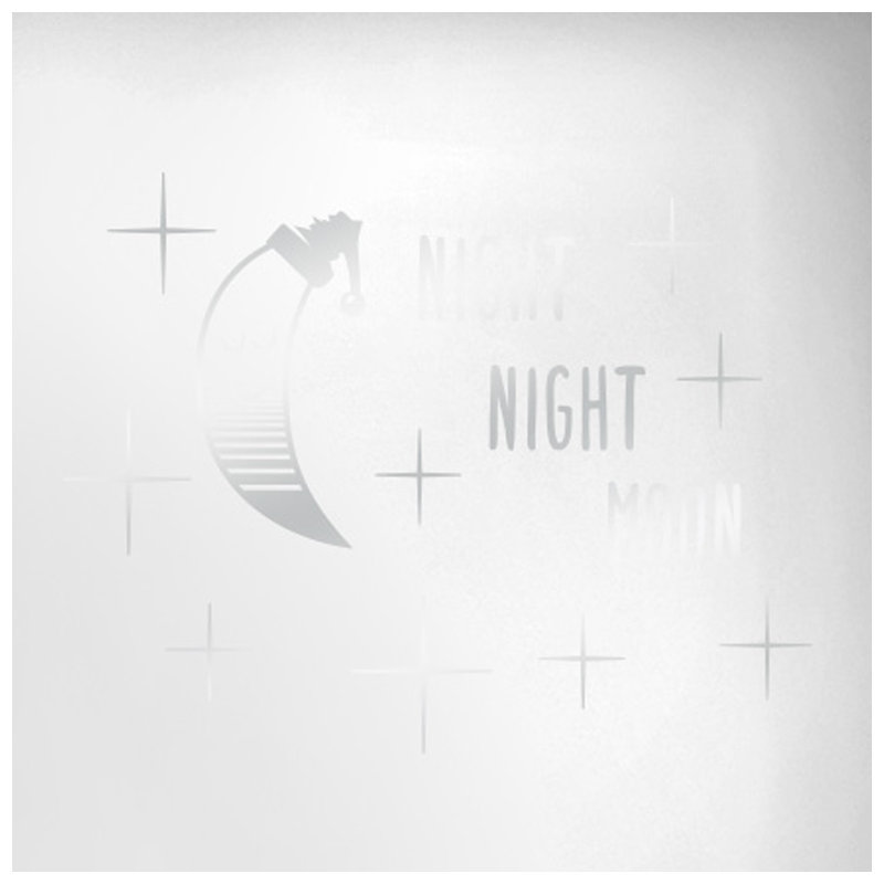 Wall Decal, Shiny Silver