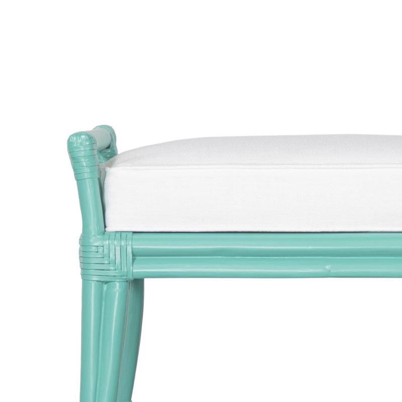 Banc rembourré Malacca, Verre de mer