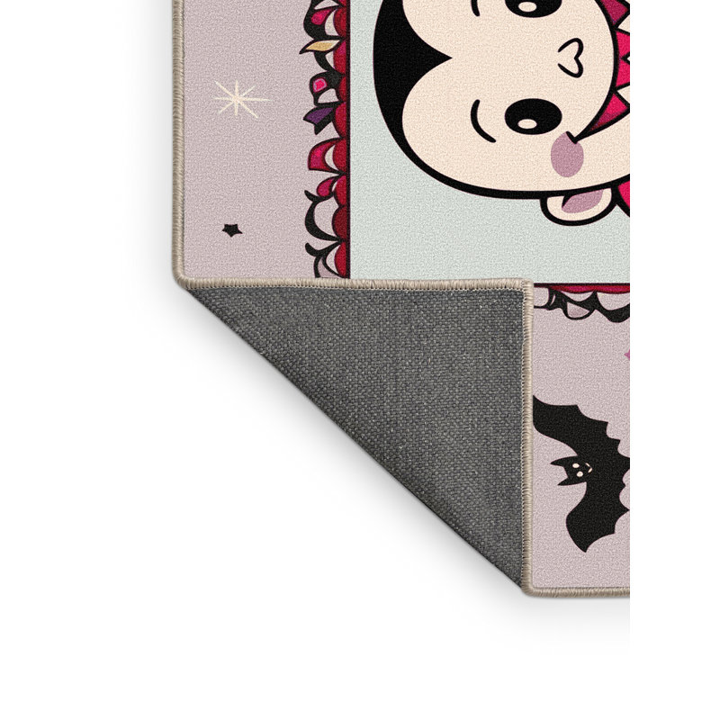 Tapis de vacances d'Halloween The Holiday Aisle®, Rectangulaire 2 pi x 3 pi
