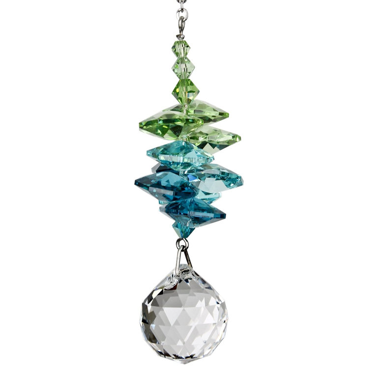 Crystal Grand Cascade Suncatcher - Rainbow – Woodstock Chimes