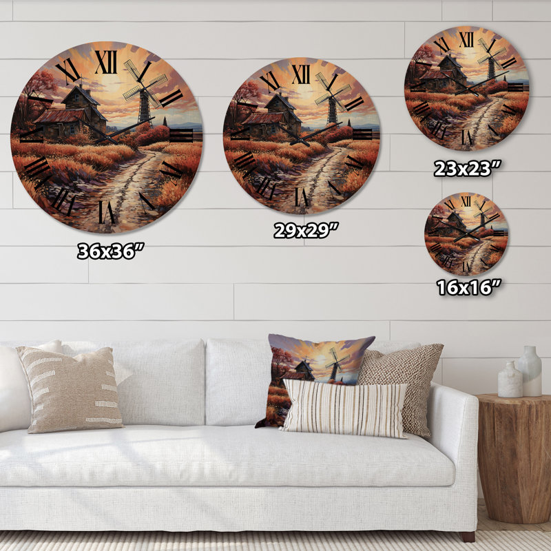 Ramadan   Solid Wood Wall Clock, Medium