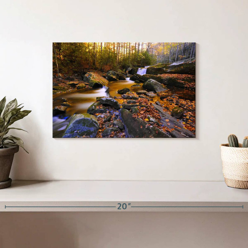 Alvord Autumn Stream, 8" H x 12" W