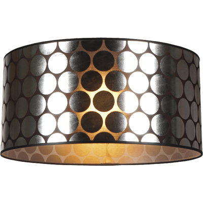 Renteria 24cm H Plastic Drum Lamp Shade