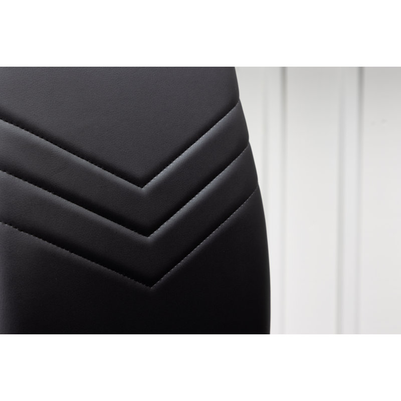 Brennex 43cm H 100% Polyurethane Upholstered Wing Back Side Chair
