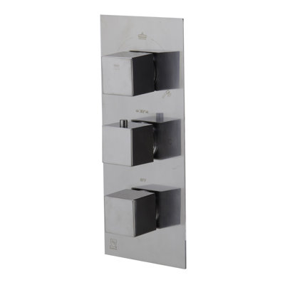 Concealed 3 Way Thermostatic Valve Shower Mixer