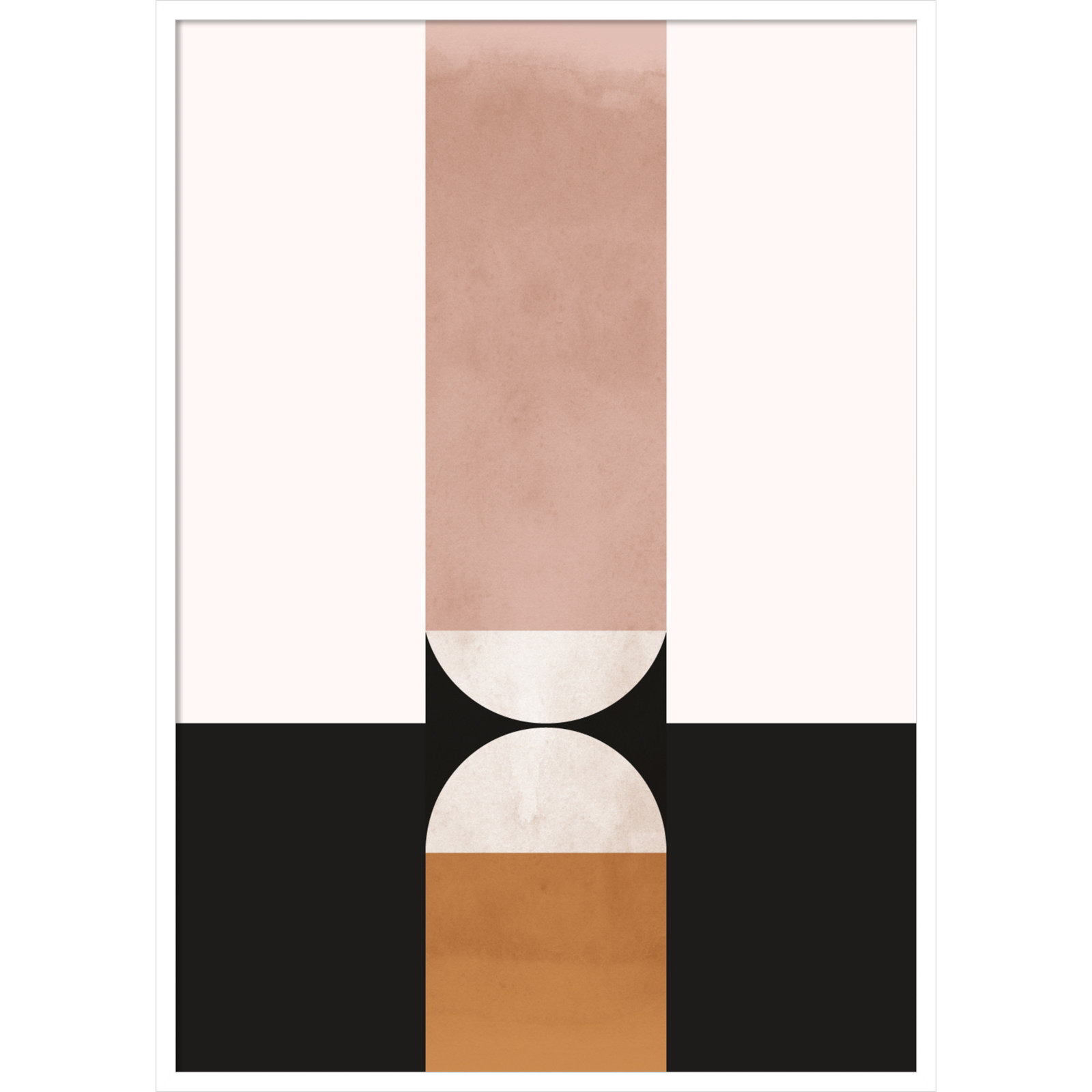 Venice 2 by Alexander Ginzburg, White, 42.25" H x 30.25" W x 0.88" D
