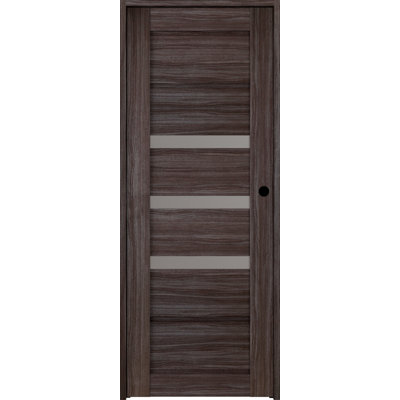 Panelled Manufactured Wood and Glass Prefinished Rita Standard Door