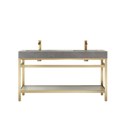 Ensemble de meuble-lavabo double 60 po Funes