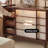 Solid Wood Expandable Storage Cabinet Makeup Table