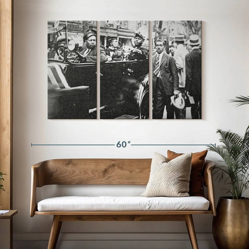 Leisha Marcus Garvey, 32" H x 50" W