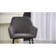 Sexton Upholstered Diamond Stitching Velvet Arm Dining Chair with Thick Cushion-1289130759-1333877204