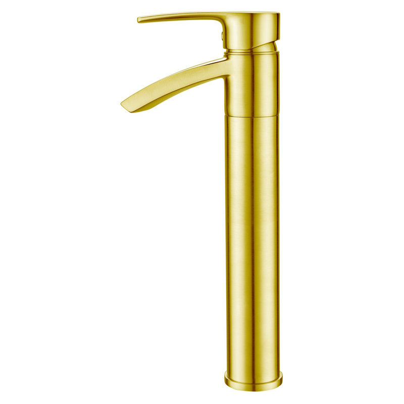Ariana Vessel Sink Faucet Bathroom Faucet, Brushed Gold