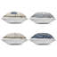 Ensemble de 4 coussins décoratifs Chesapeake Bay