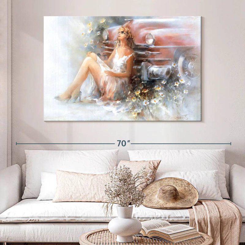 Leisha Relax Alone, 34" H x 51" W