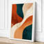 Flowing Forms Modern - Wrapped Canvas-1908560697-1908560699