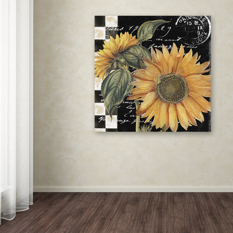 "Jadaya Late Summer II" par Color Bakery, impression sur toile tendue, H 18 po x l 18 po x P 2 po