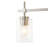 Aviara Dimmable Bathroom Vanity Light Modern Wall Sconce Clear Glass Shade-1991339063-1991621403-1987002073