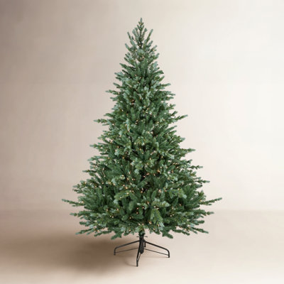Lighted Artificial Spruce Christmas Tree