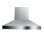 36" 700 CFM Ducted Island Range Hood in Brushed Stainless Steel