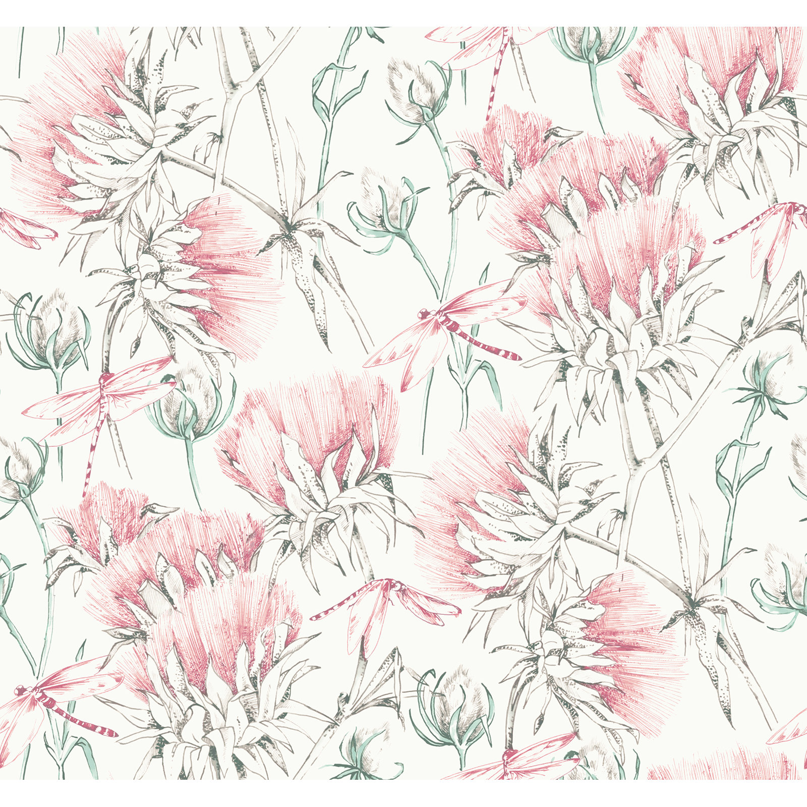 Animal Print Wallpaper, Pink