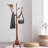 Freestanding Wooden Clothes Coat Rack-328098753